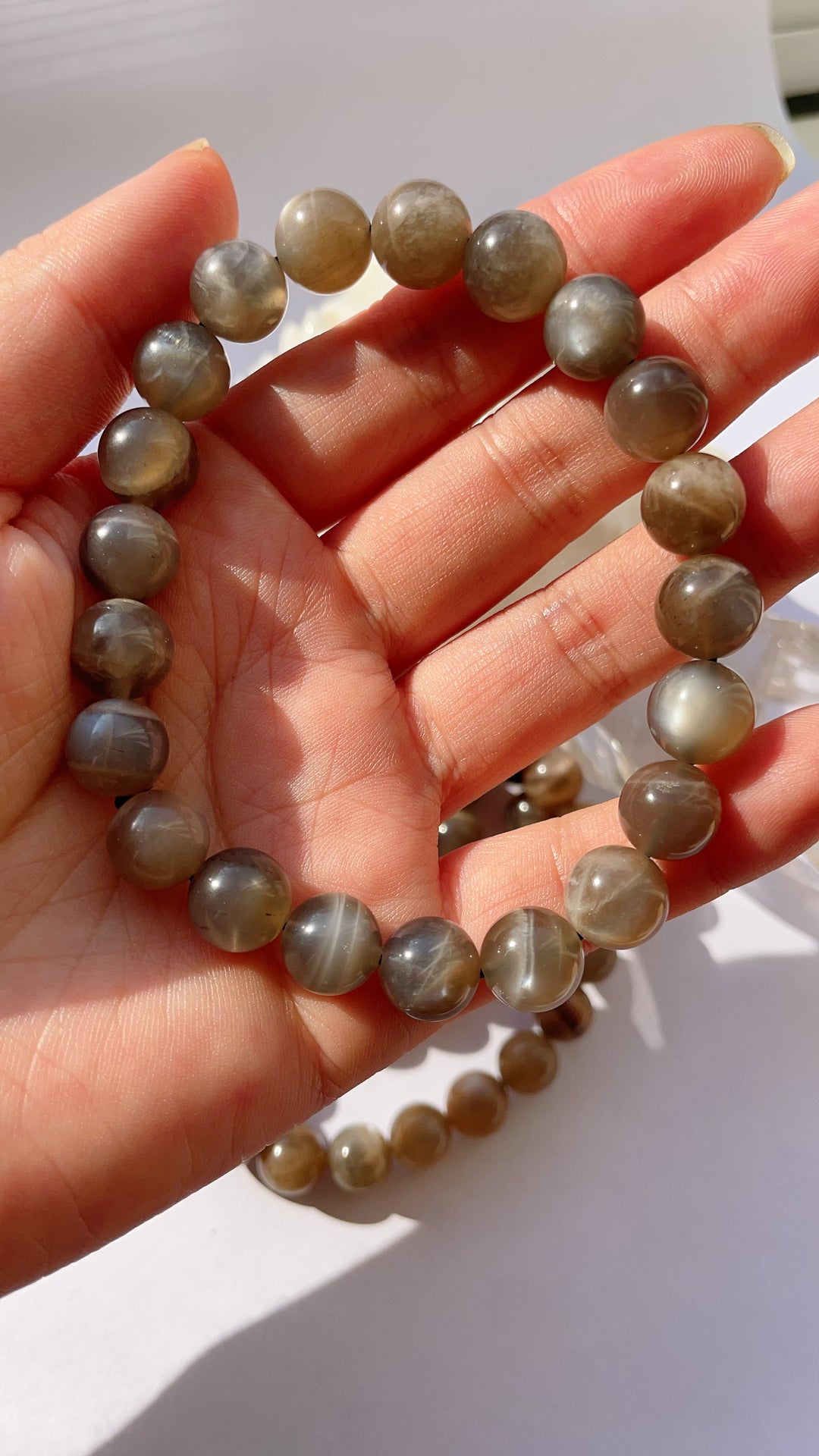 Black Moonstone Bracelet