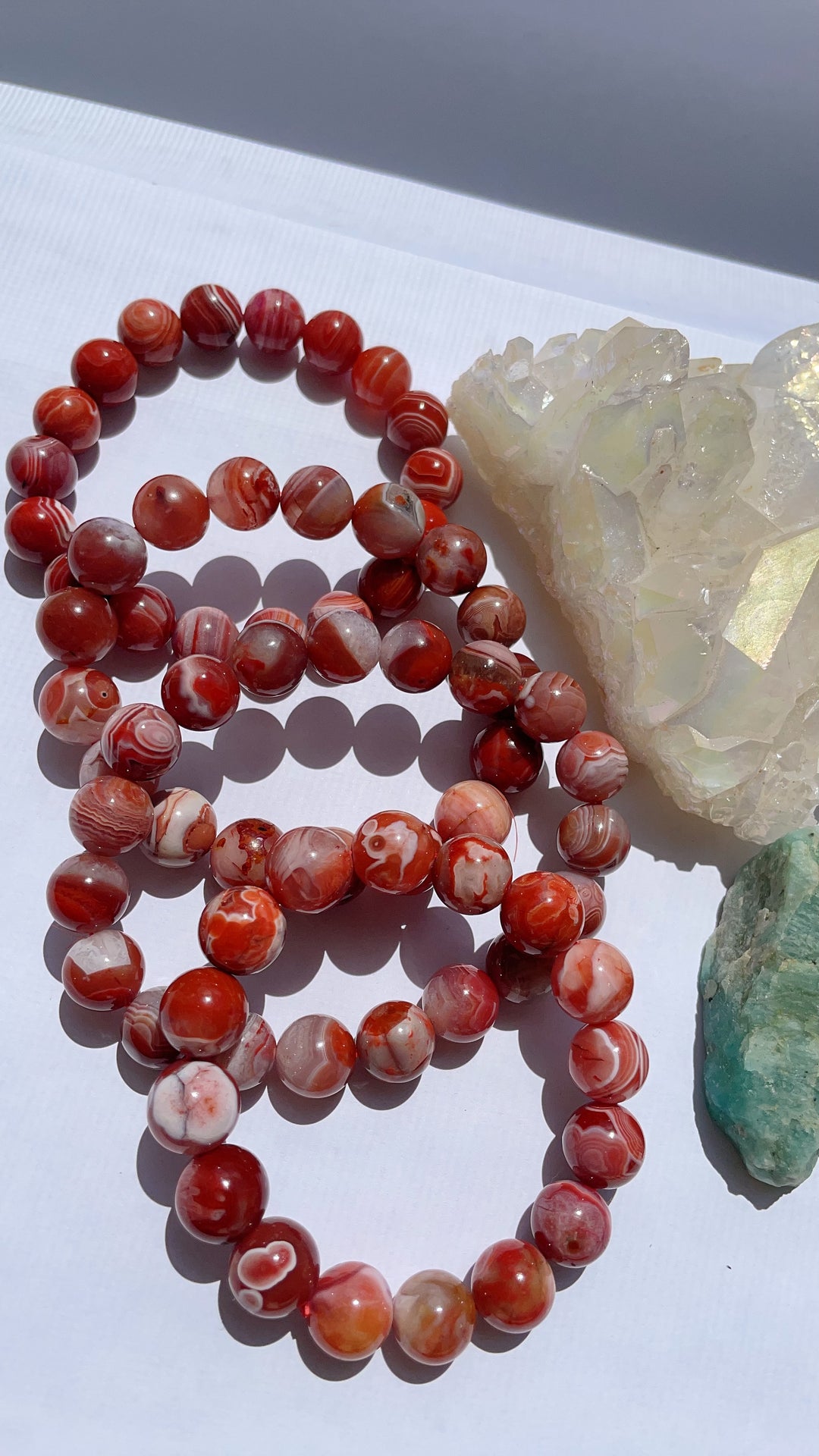 Banded Carnelian Bracelet
