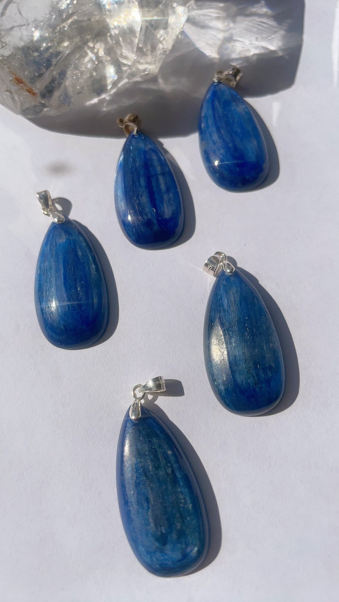Kyanite Pendant Sterling Silver