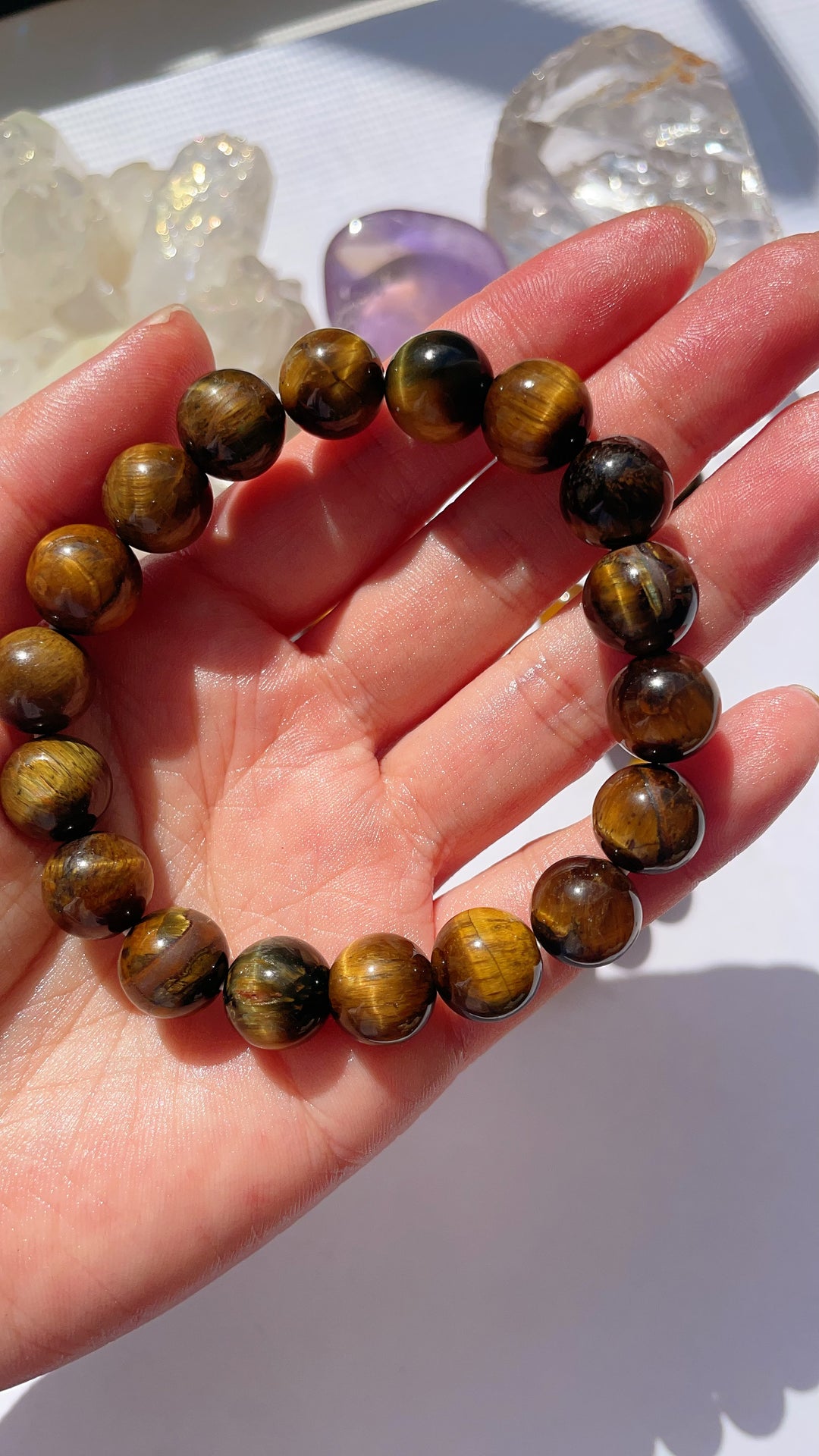 Yellow Tiger's Eye Bracelet