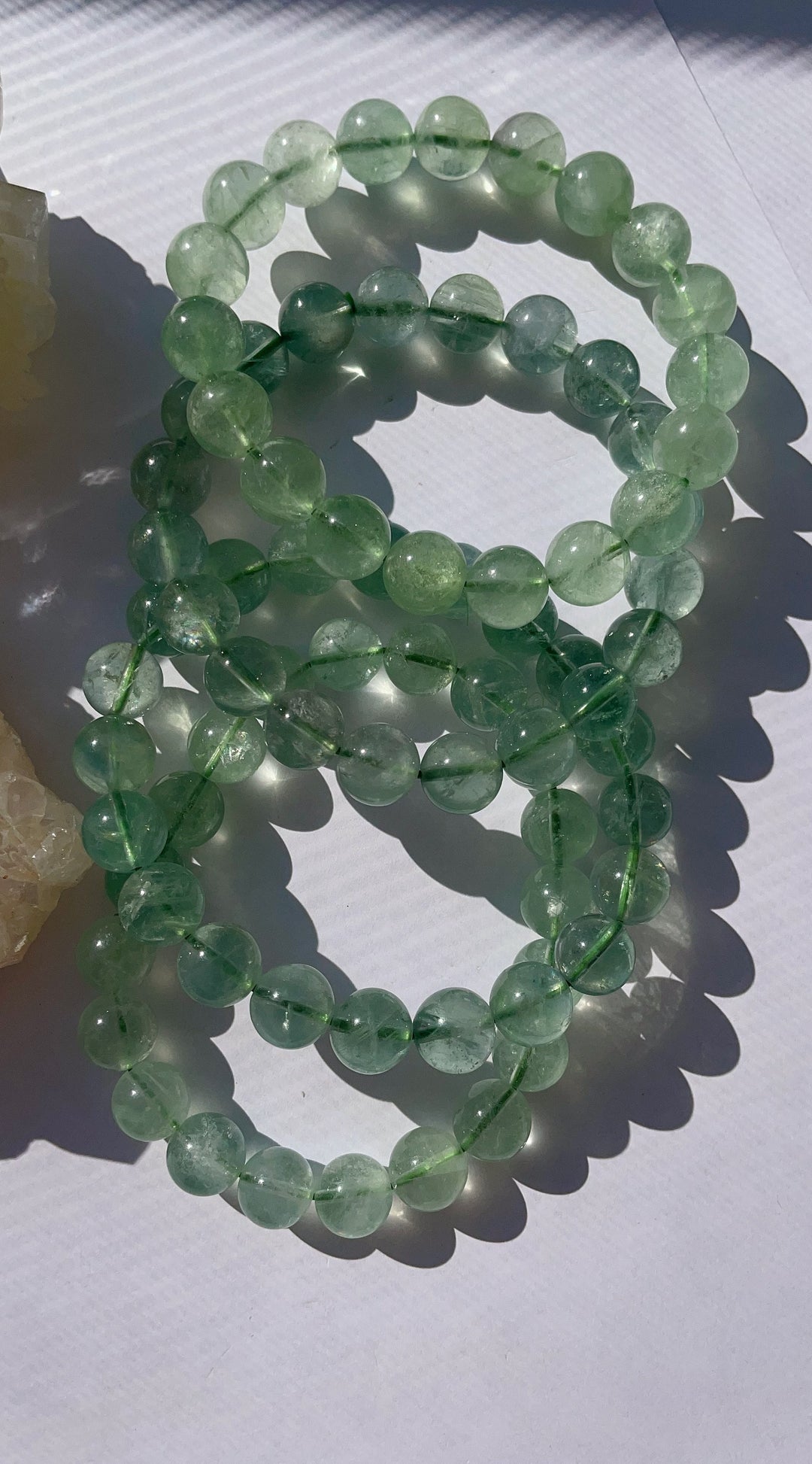 Fluorite Green Bracelet