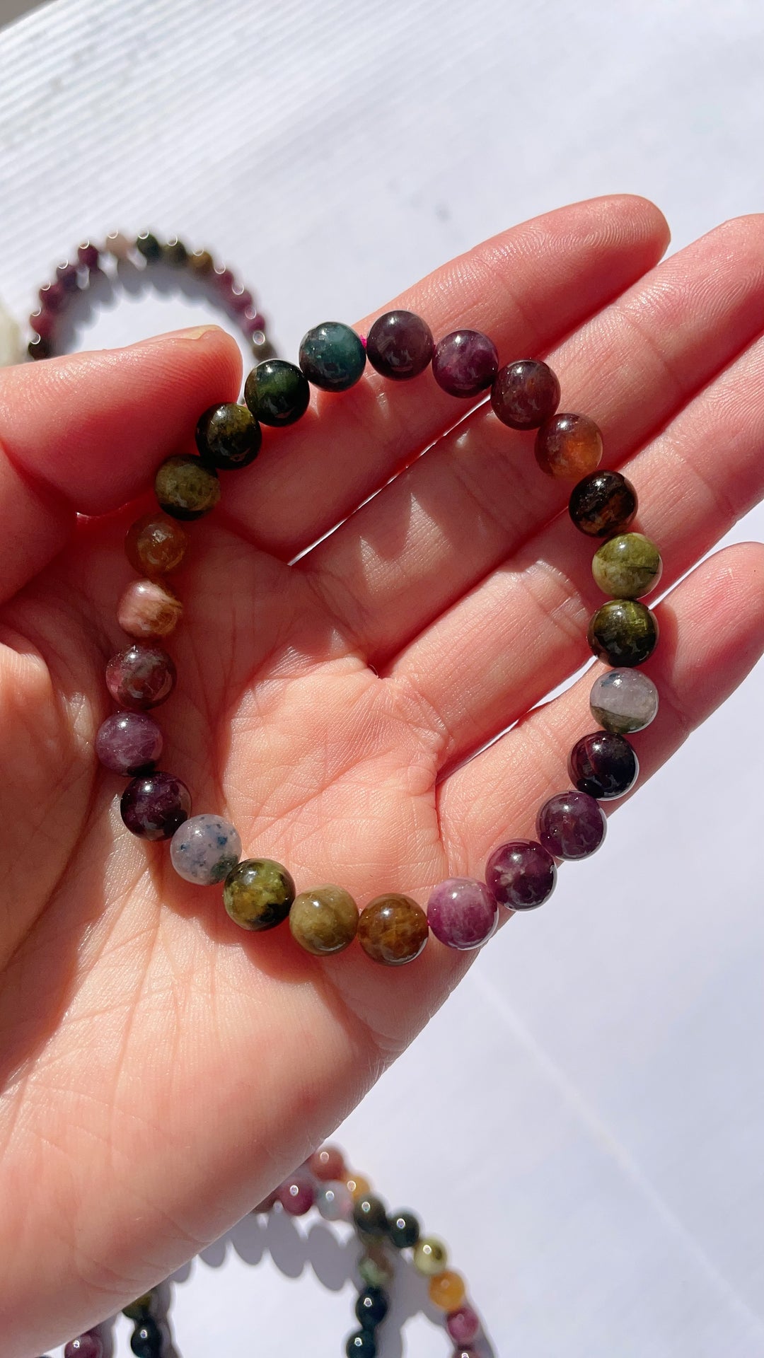 Tourmaline Rainbow Tourmaline Bracelet