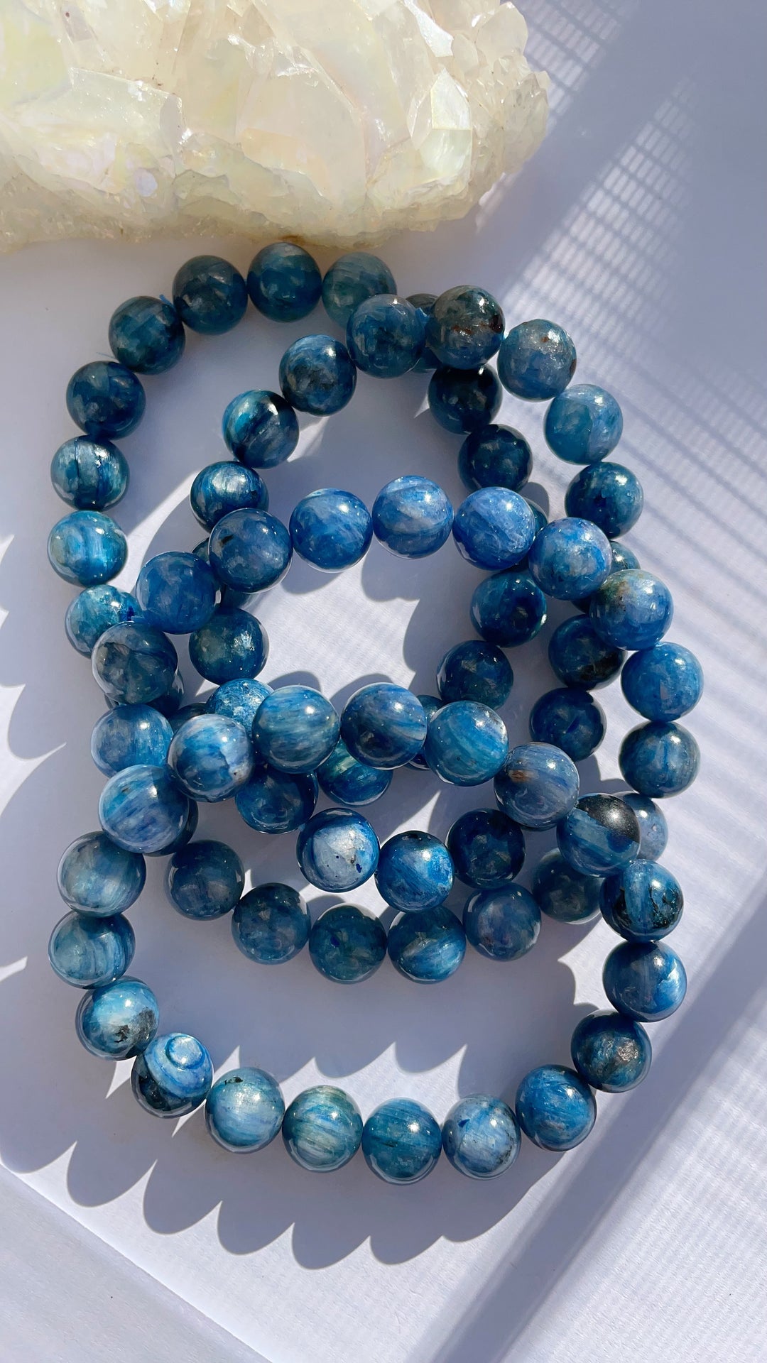 Kyanite Bracelet AAA+++ High Quality Natural Crystal Chakra Balancing