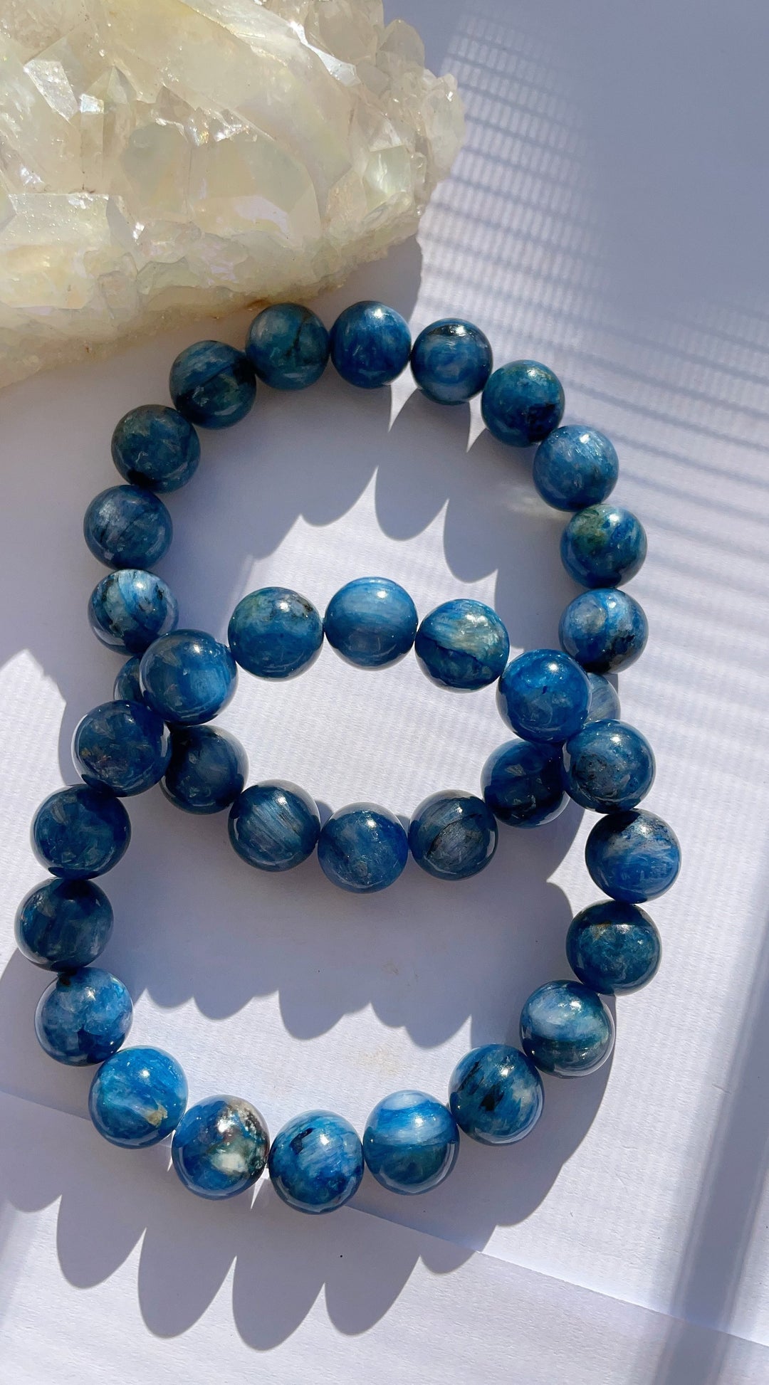 Kyanite Bracelet AAA+++ High Quality Natural Crystal Chakra Balancing