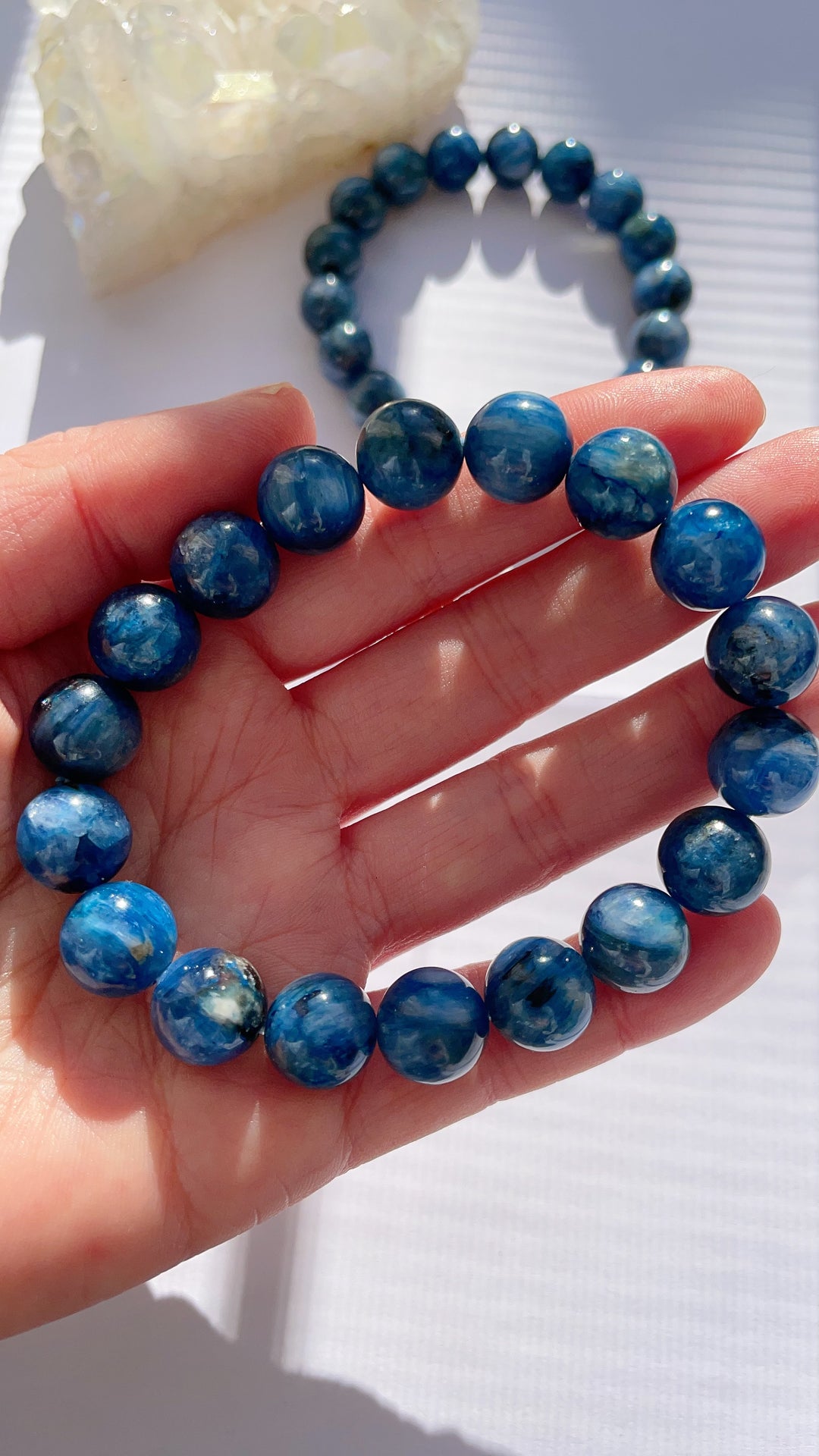 Kyanite Bracelet AAA+++ High Quality Natural Crystal Chakra Balancing