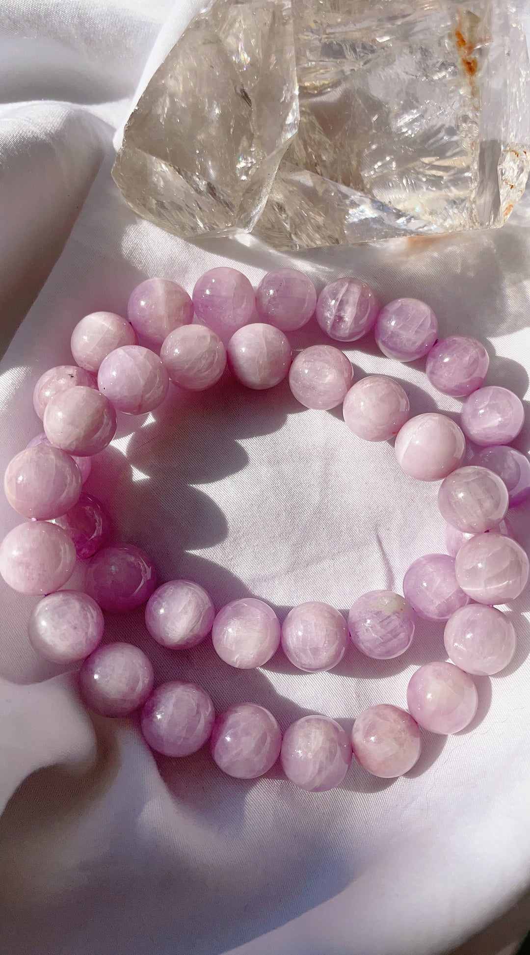 Kunzite Bracelet AA+ Grade