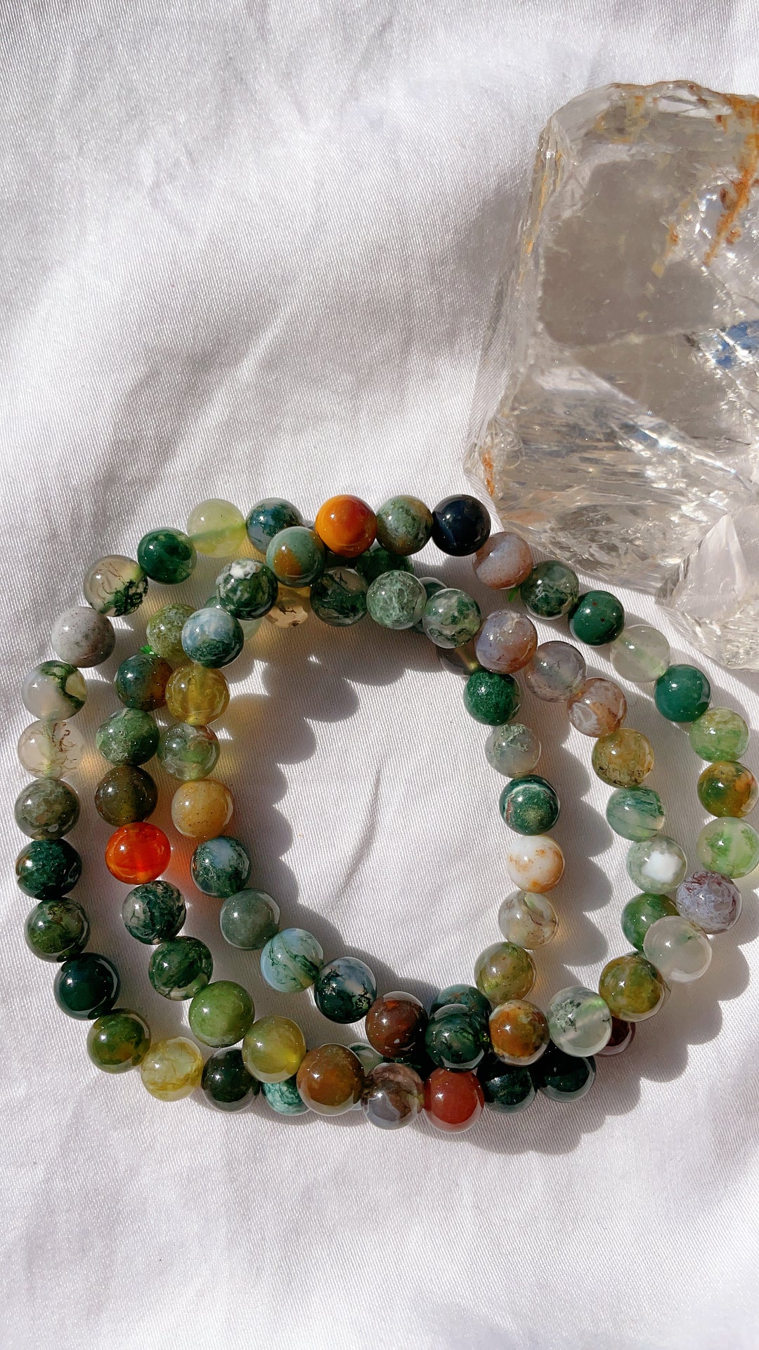 Moss Agate Bracelet