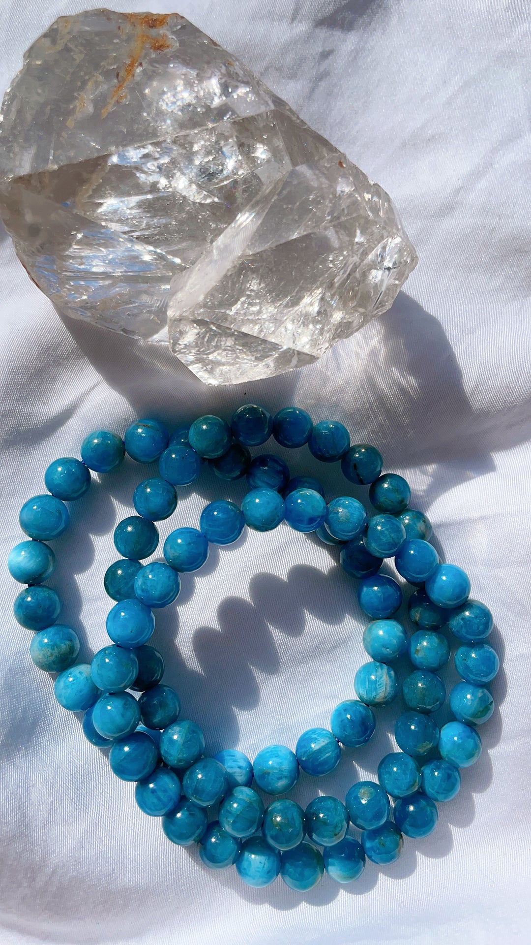 Blue Apatite Bracelet