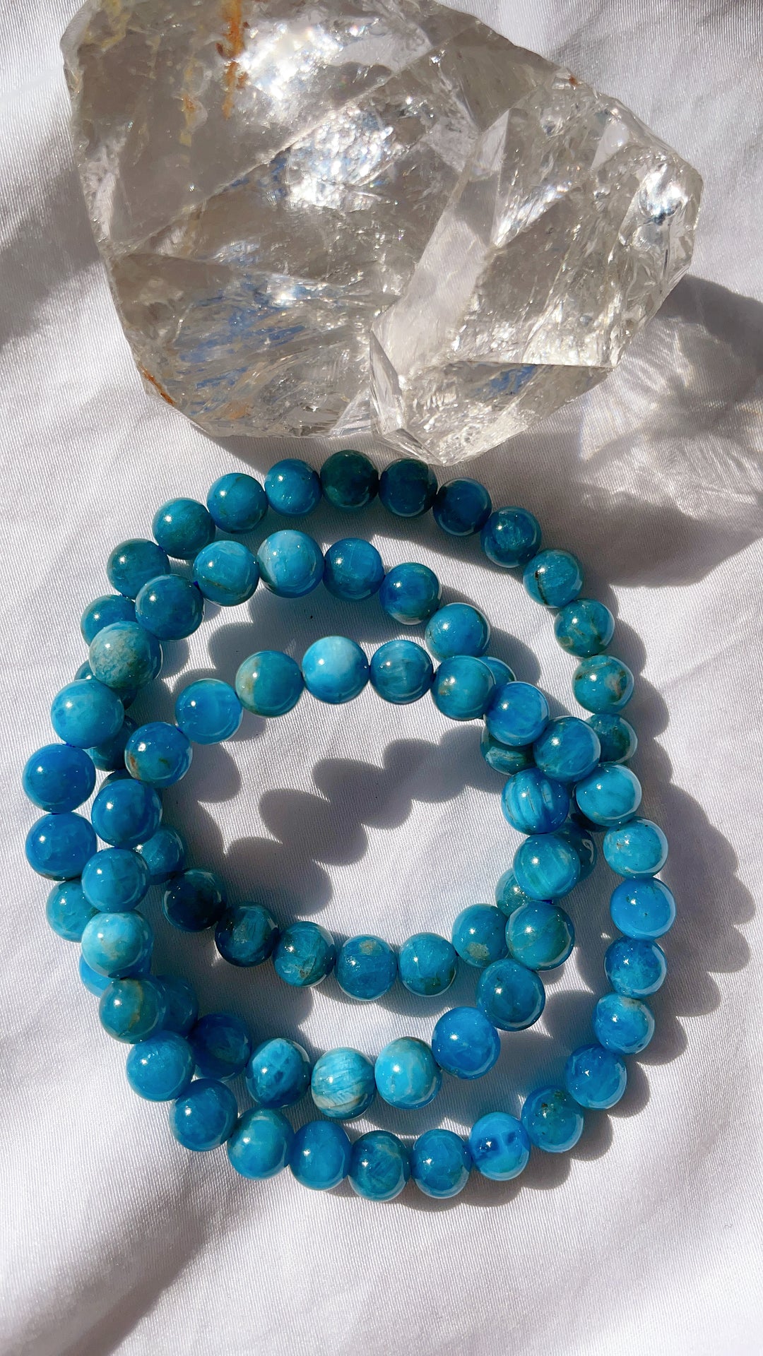Blue Apatite Bracelet