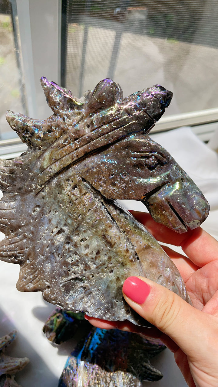 Sphalerite Aura Unicorn Pegasus