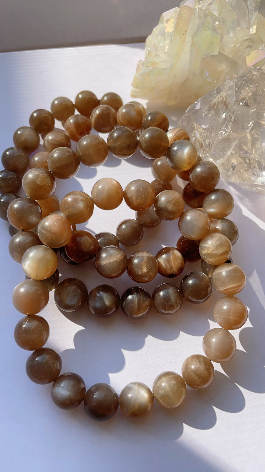 Natural crystal bracelets