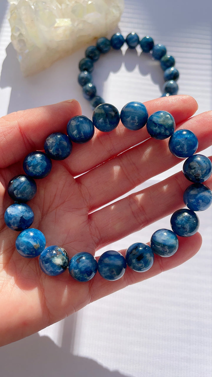 Kyanite Bracelet AAA+++ High Quality Natural Crystal Chakra Balancing
